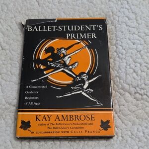 💞5/$10 BALLET STUFENTS PRIMER HARDCOVER BOOK